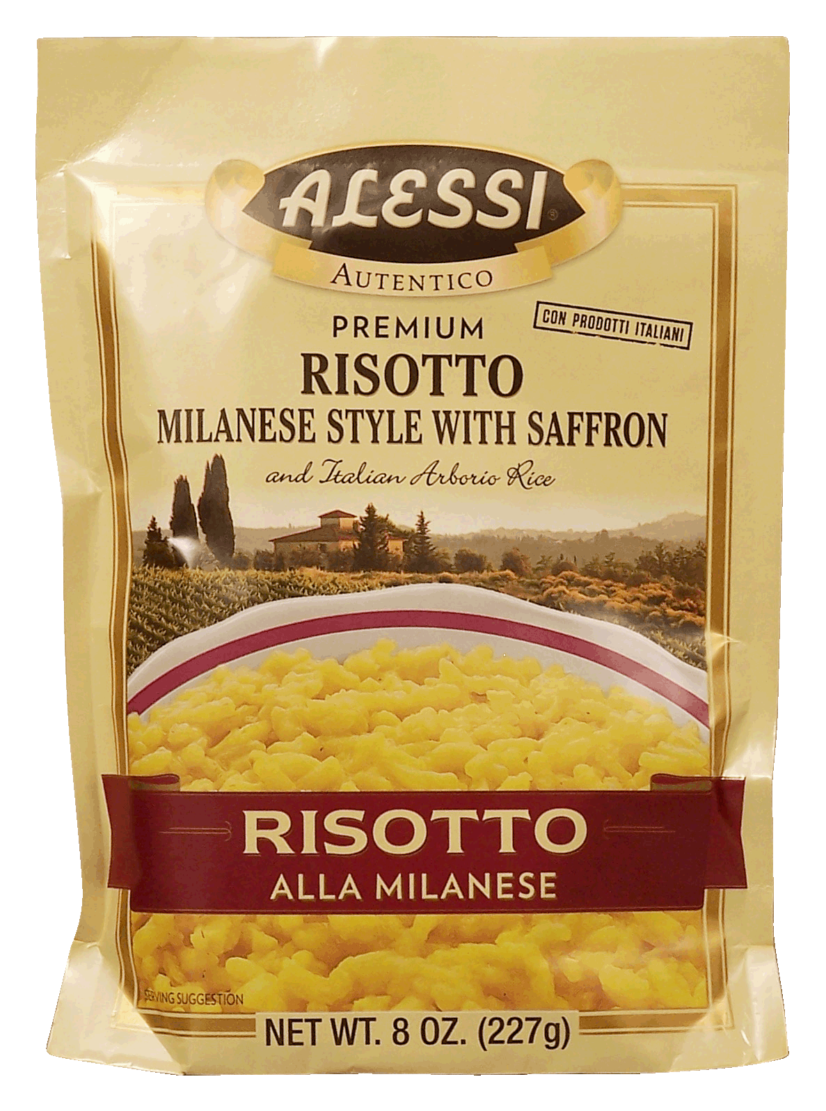 Alessi Authentico risotto milanese style with saffron, alla milanese Full-Size Picture